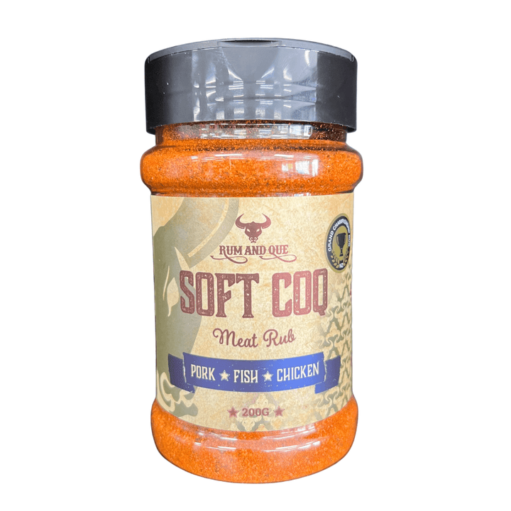 Rum And Que 'Soft Coq' Rub 200g - Smoked Bbq Co