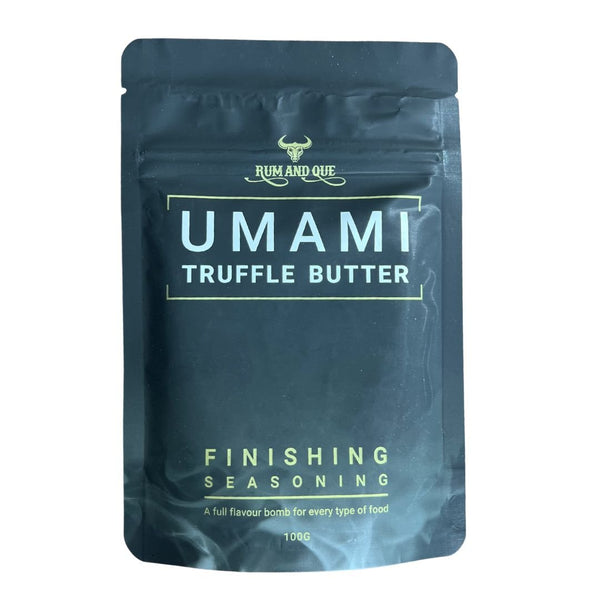 Rum And Que 'UMAMI Truffle Butter' Finishing Seasoning 100g - Smoked Bbq Co