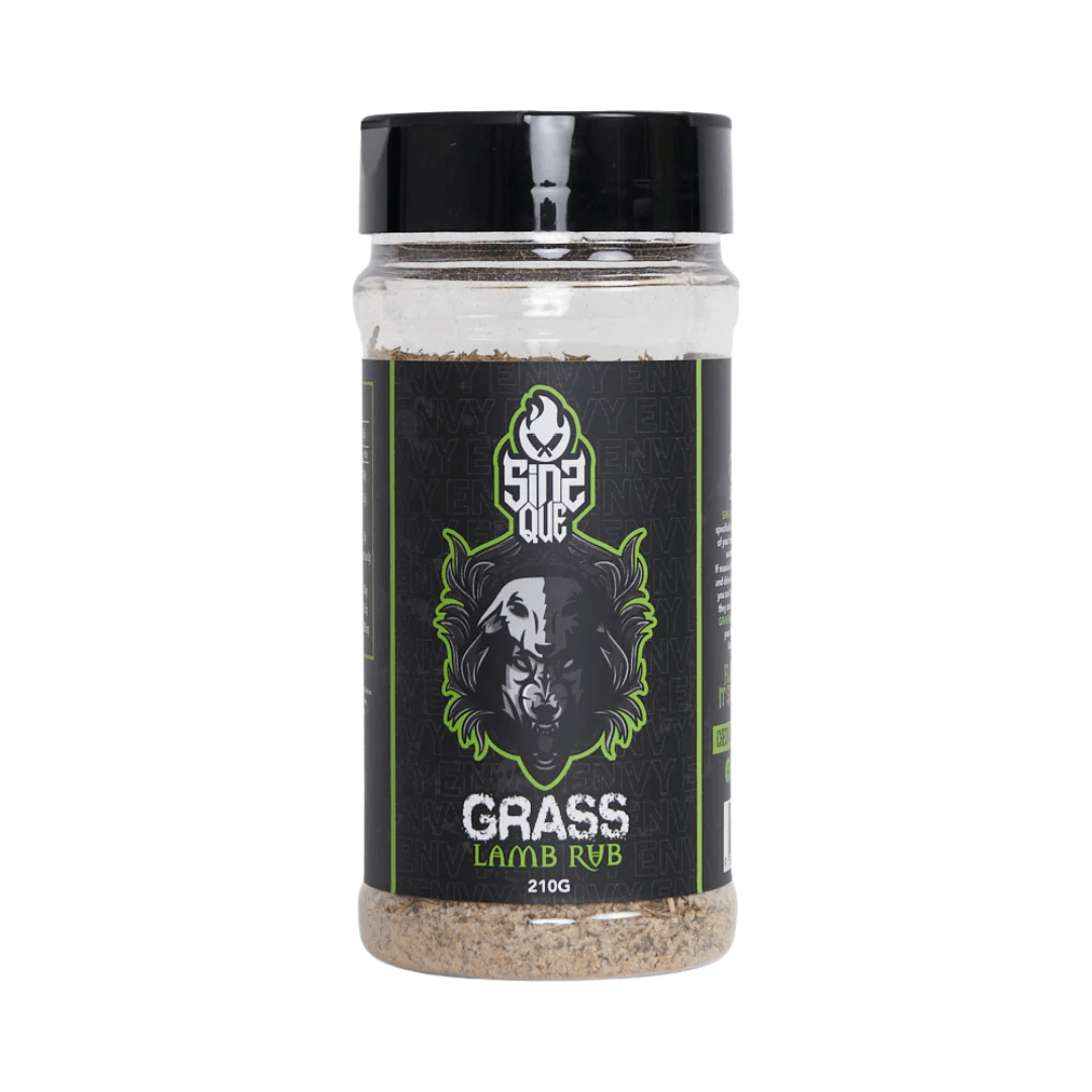 Sins Que 'Grass' Lamb Rub 210g - Smoked Bbq Co