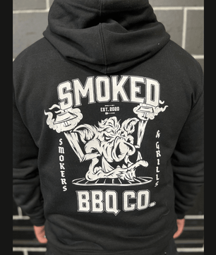 SMOKED HOODIE - HOG HEAD UNISEX - Smoked Bbq Co
