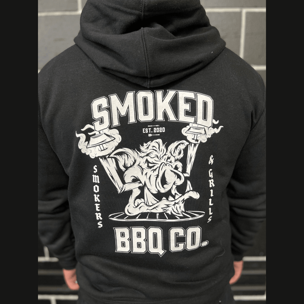 SMOKED HOODIE - HOG HEAD UNISEX - Smoked Bbq Co