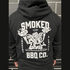 SMOKED HOODIE - HOG HEAD UNISEX