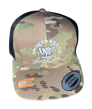 SMOKED TRUCKER CAP - MULTICAM GREEN - Smoked Bbq Co
