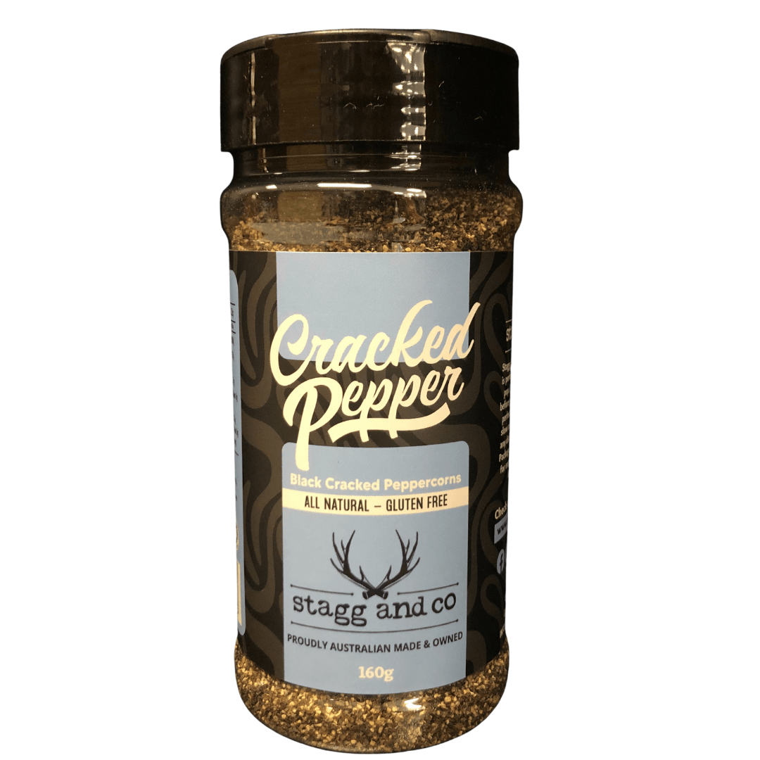 Stagg and Co 'Black Cracked Pepper' 160g - Smoked Bbq Co