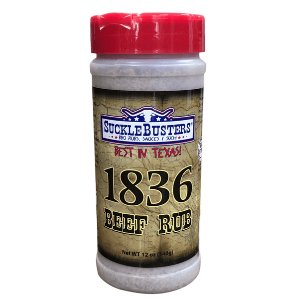 SuckleBusters '1836' Beef Rub 340g - Smoked Bbq Co
