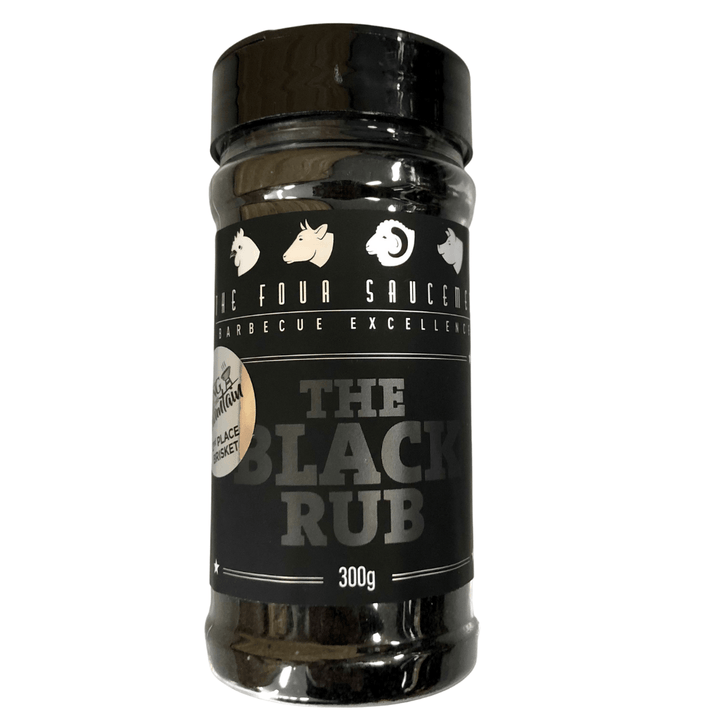 The Four Saucemen 'The Black Rub' 275g - Smoked Bbq Co