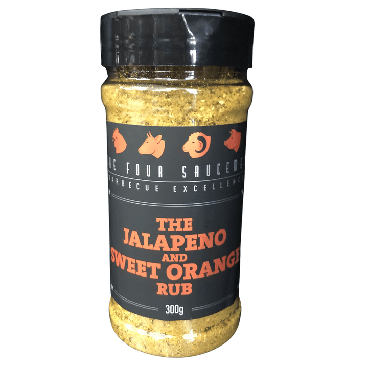 The Four Saucemen 'The Jalapeno & Sweet Orange' Rub 300g - Smoked Bbq Co