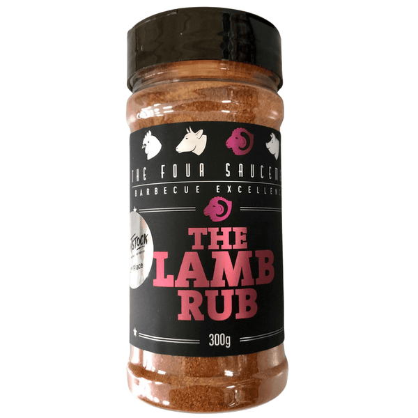 The Four Saucemen 'The Lamb Rub' 300g - Smoked Bbq Co