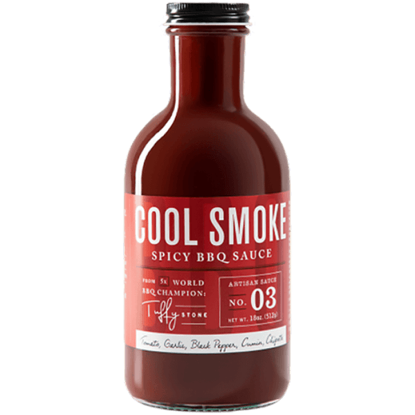 Tuffy Stone Cool Smoke 'BBQ Red' Sauce 18oz - Smoked Bbq Co