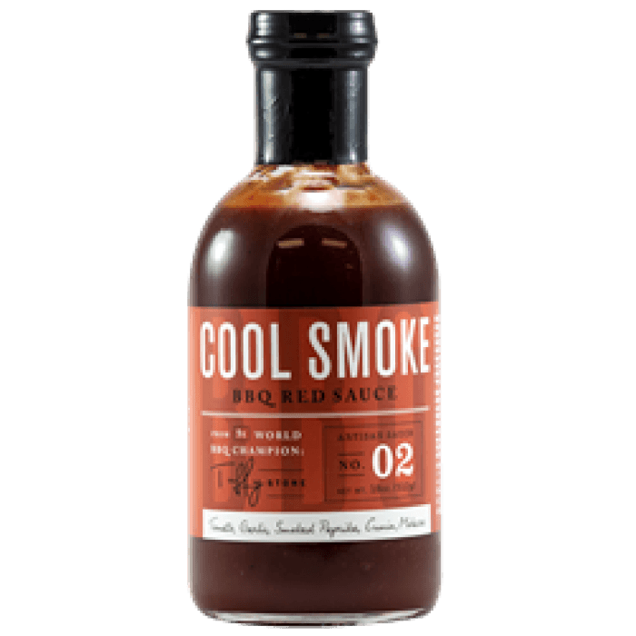 Tuffy Stone Cool Smoke 'Spicy BBQ' Sauce 18oz - Smoked Bbq Co